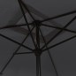 vidaXL Sonnenschirm mit Metall-Mast 300 x 200 cm Schwarz vidaXL Sonnenschirm mit Metall-Mast 300 x 200 cm Schwarz