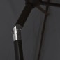 vidaXL Sonnenschirm mit Metall-Mast 300 x 200 cm Schwarz vidaXL Sonnenschirm mit Metall-Mast 300 x 200 cm Schwarz