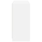 vidaXL Kleiderschrank Weiß 77x48x102 cm Holzwerkstoff vidaXL Kleiderschrank Weiß 77x48x102 cm Holzwerkstoff