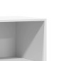 vidaXL Kleiderschrank Weiß 77x48x102 cm Holzwerkstoff vidaXL Kleiderschrank Weiß 77x48x102 cm Holzwerkstoff