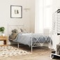 vidaXL Kopfteil Metall Weiß 75 cm vidaXL Kopfteil Metall Weiß 75 cm