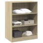 vidaXL Kleiderschrank Sonoma-Eiche 77x48x102 cm Holzwerkstoff vidaXL Kleiderschrank Sonoma-Eiche 77x48x102 cm Holzwerkstoff