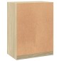 vidaXL Kleiderschrank Sonoma-Eiche 77x48x102 cm Holzwerkstoff vidaXL Kleiderschrank Sonoma-Eiche 77x48x102 cm Holzwerkstoff