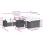 vidaXL 10-tlg. Garten-Sofagarnitur mit Kissen Schwarz Poly Rattan vidaXL 10-tlg. Garten-Sofagarnitur mit Kissen Schwarz Poly Rattan