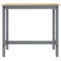 vidaXL 5-tlg. Bar-Set Grau Massivholz Kiefer vidaXL 5-tlg. Bar-Set Grau Massivholz Kiefer