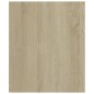 Waschbeckenunterschrank Einbaubecken Sonoma-Eiche Holzwerkstoff Waschbeckenunterschrank Einbaubecken Sonoma-Eiche Holzwerkstoff