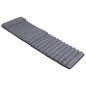 vidaXL Sonnenliegen-Auflage Grau Veloursleder vidaXL Sonnenliegen-Auflage Grau Veloursleder