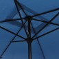 vidaXL Sonnenschirm mit Metall-Mast 300x200 cm Azurblau vidaXL Sonnenschirm mit Metall-Mast 300x200 cm Azurblau