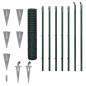 vidaXL Drahtzaun Stahl 10x1,5 m Grün vidaXL Drahtzaun Stahl 10x1,5 m Grün