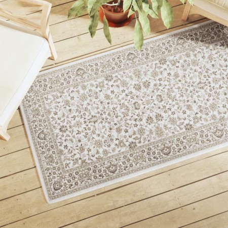 vidaXL Teppich Kurzflor Mehrfarbig 80x150 cm Rutschfest