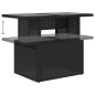vidaXL 10-tlg. Garten-Sofagarnitur mit Kissen Schwarz Poly Rattan vidaXL 10-tlg. Garten-Sofagarnitur mit Kissen Schwarz Poly Rattan