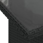 vidaXL 10-tlg. Garten-Sofagarnitur mit Kissen Schwarz Poly Rattan vidaXL 10-tlg. Garten-Sofagarnitur mit Kissen Schwarz Poly Rattan
