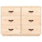 vidaXL Sideboard 100x40x75 cm Massivholz Kiefer vidaXL Sideboard 100x40x75 cm Massivholz Kiefer