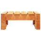 vidaXL Paletten-Ottomane mit Kissen in Sandfarben Holz Honigbraun vidaXL Paletten-Ottomane mit Kissen in Sandfarben Holz Honigbraun
