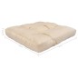 vidaXL Paletten-Ottomane mit Kissen in Sandfarben Holz Honigbraun vidaXL Paletten-Ottomane mit Kissen in Sandfarben Holz Honigbraun