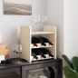 vidaXL Weinregal mit Oberplatte 33x25x37 cm Massivholz Kiefer vidaXL Weinregal mit Oberplatte 33x25x37 cm Massivholz Kiefer