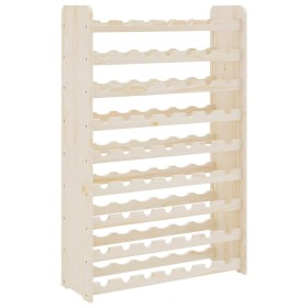 vidaXL Weinregal 72,5x25x111,5 cm Massivholz Kiefer