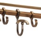 vidaXL Wandgarderobe mit Kleiderhaken Aluminium vidaXL Wandgarderobe mit Kleiderhaken Aluminium