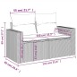 vidaXL 5-tlg. Garten-Sofagarnitur mit Kissen Schwarz Poly Rattan vidaXL 5-tlg. Garten-Sofagarnitur mit Kissen Schwarz Poly Rattan