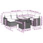 vidaXL 8-tlg. Garten-Sofagarnitur mit Kissen Schwarz Poly Rattan vidaXL 8-tlg. Garten-Sofagarnitur mit Kissen Schwarz Poly Rattan