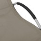 vidaXL Sonnenliegen Textilene 2 Stk. Taupe und Grau vidaXL Sonnenliegen Textilene 2 Stk. Taupe und Grau