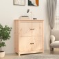 vidaXL Sideboard 83x41,5x100 cm Massivholz Kiefer vidaXL Sideboard 83x41,5x100 cm Massivholz Kiefer
