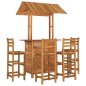 vidaXL 5-tlg. Gartenbar-Set Massivholz Akazie vidaXL 5-tlg. Gartenbar-Set Massivholz Akazie