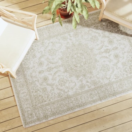 vidaXL Teppich Kurzflor Mehrfarbig 120x180 cm Rutschfest
