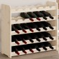vidaXL Weinregal 67,5x25x60 cm Massivholz Kiefer vidaXL Weinregal 67,5x25x60 cm Massivholz Kiefer