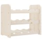 vidaXL Weinregal 43x25x37 cm Massivholz Kiefer vidaXL Weinregal 43x25x37 cm Massivholz Kiefer