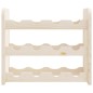 vidaXL Weinregal 43x25x37 cm Massivholz Kiefer vidaXL Weinregal 43x25x37 cm Massivholz Kiefer
