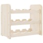 vidaXL Weinregal 43x25x37 cm Massivholz Kiefer vidaXL Weinregal 43x25x37 cm Massivholz Kiefer