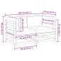 vidaXL 2-tlg. Garten-Sofagarnitur mit Kissen Kiefernholz Imprägniert vidaXL 2-tlg. Garten-Sofagarnitur mit Kissen Kiefernholz Imprägniert