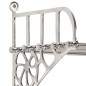 vidaXL Wandgarderobe mit Kleiderhaken Aluminium vidaXL Wandgarderobe mit Kleiderhaken Aluminium