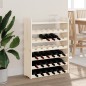 vidaXL Weinregal mit Oberplatte 67,5x25x87 cm Massivholz Kiefer vidaXL Weinregal mit Oberplatte 67,5x25x87 cm Massivholz Kiefer