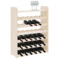 vidaXL Weinregal mit Oberplatte 67,5x25x87 cm Massivholz Kiefer vidaXL Weinregal mit Oberplatte 67,5x25x87 cm Massivholz Kiefer