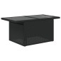 vidaXL 5-tlg. Garten-Sofagarnitur mit Kissen Schwarz Poly Rattan vidaXL 5-tlg. Garten-Sofagarnitur mit Kissen Schwarz Poly Rattan
