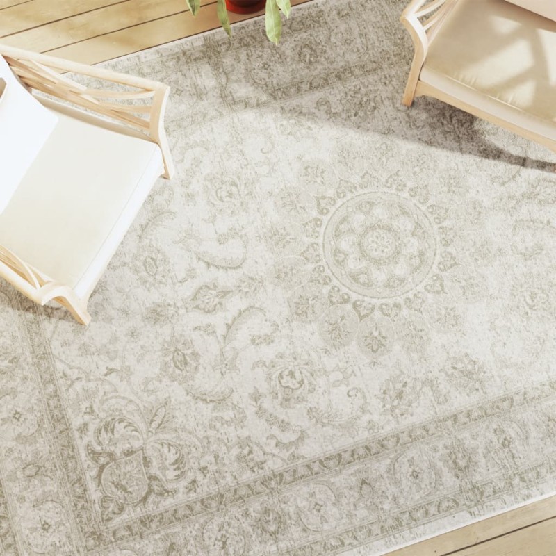 vidaXL Indoor & Outdoor Teppich Mehrfarbig 190x300 cm Rutschfest vidaXL Indoor & Outdoor Teppich Mehrfarbig 190x300 cm Rutschfest