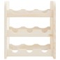 vidaXL Weinregal 33x25x37 cm Massivholz Kiefer vidaXL Weinregal 33x25x37 cm Massivholz Kiefer