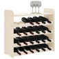 vidaXL Weinregal mit Oberplatte 67,5x25x60 cm Massivholz Kiefer vidaXL Weinregal mit Oberplatte 67,5x25x60 cm Massivholz Kiefer
