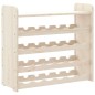 vidaXL Weinregal mit Oberplatte 67,5x25x60 cm Massivholz Kiefer vidaXL Weinregal mit Oberplatte 67,5x25x60 cm Massivholz Kiefer