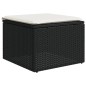 vidaXL 9-tlg. Garten-Sofagarnitur mit Kissen Schwarz Poly Rattan vidaXL 9-tlg. Garten-Sofagarnitur mit Kissen Schwarz Poly Rattan