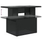 vidaXL 9-tlg. Garten-Sofagarnitur mit Kissen Schwarz Poly Rattan vidaXL 9-tlg. Garten-Sofagarnitur mit Kissen Schwarz Poly Rattan