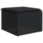 vidaXL 9-tlg. Garten-Sofagarnitur mit Kissen Schwarz Poly Rattan vidaXL 9-tlg. Garten-Sofagarnitur mit Kissen Schwarz Poly Rattan
