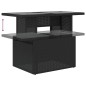 vidaXL 7-tlg. Garten-Sofagarnitur mit Kissen Schwarz Poly Rattan vidaXL 7-tlg. Garten-Sofagarnitur mit Kissen Schwarz Poly Rattan