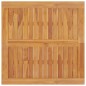 vidaXL 3-tlg. Garten-Essgruppe mit Dunkelgrauen Kissen Massivholz Teak vidaXL 3-tlg. Garten-Essgruppe mit Dunkelgrauen Kissen Massivholz Teak