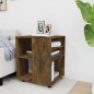 vidaXL Rollschrank Räuchereiche 60x53x72 cm Holzwerkstoff vidaXL Rollschrank Räuchereiche 60x53x72 cm Holzwerkstoff