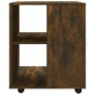 vidaXL Rollschrank Räuchereiche 60x53x72 cm Holzwerkstoff vidaXL Rollschrank Räuchereiche 60x53x72 cm Holzwerkstoff