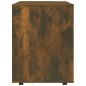 vidaXL Rollschrank Räuchereiche 60x53x72 cm Holzwerkstoff vidaXL Rollschrank Räuchereiche 60x53x72 cm Holzwerkstoff