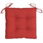 vidaXL Stuhlkissen 4 Stk. 40x40x7 cm Oxford-Gewebe Rot vidaXL Stuhlkissen 4 Stk. 40x40x7 cm Oxford-Gewebe Rot